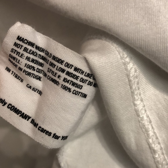 Helmut Lang White Paris Taxi Tee - Picture 11 of 12